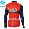 Cykeltrøje 2017 Bahrain-Merida N001 Vinter Thermal Fleece